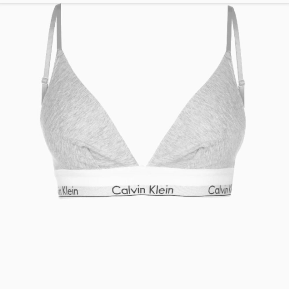 NWOT Calvin Klein Modern Cotton Lightly Lined Triangle Bralette